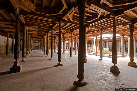 Provinz Xorazm, UZB, Uzbekistan, Xiva, inside, Juma masjid, Juma Mosque